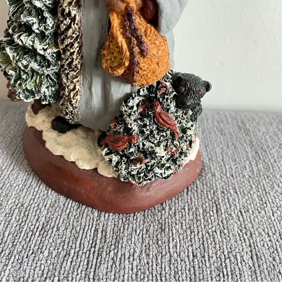 Old Fashioned Pap III 1991 Vintage Santa Sculpture Signed By June McKenna - Picture 4 of 9
